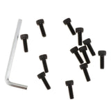 Maxbell 12Pcs Billiard Snooker Tables Cue Inner Hexagon Screws With Hex Key Wrench - Aladdin Shoppers