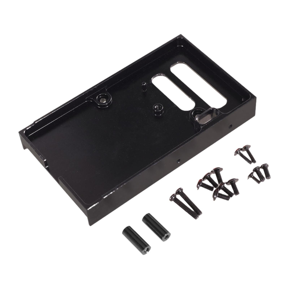 Maxbell RC Car Fixed Warehouse Beam RC Fixed Warehouse Tailboard 1:12 for MN99S MN98 Black