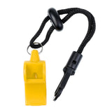 Maxbell Maxbell Emergency Whistle with Clip On Lanyard for Outdoor Kayak Boat Safety Yellow