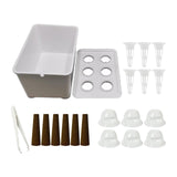 Maxbell Hydroponics Growing System Hydroponics Grower Kit for Hotel Parterre Balcony White