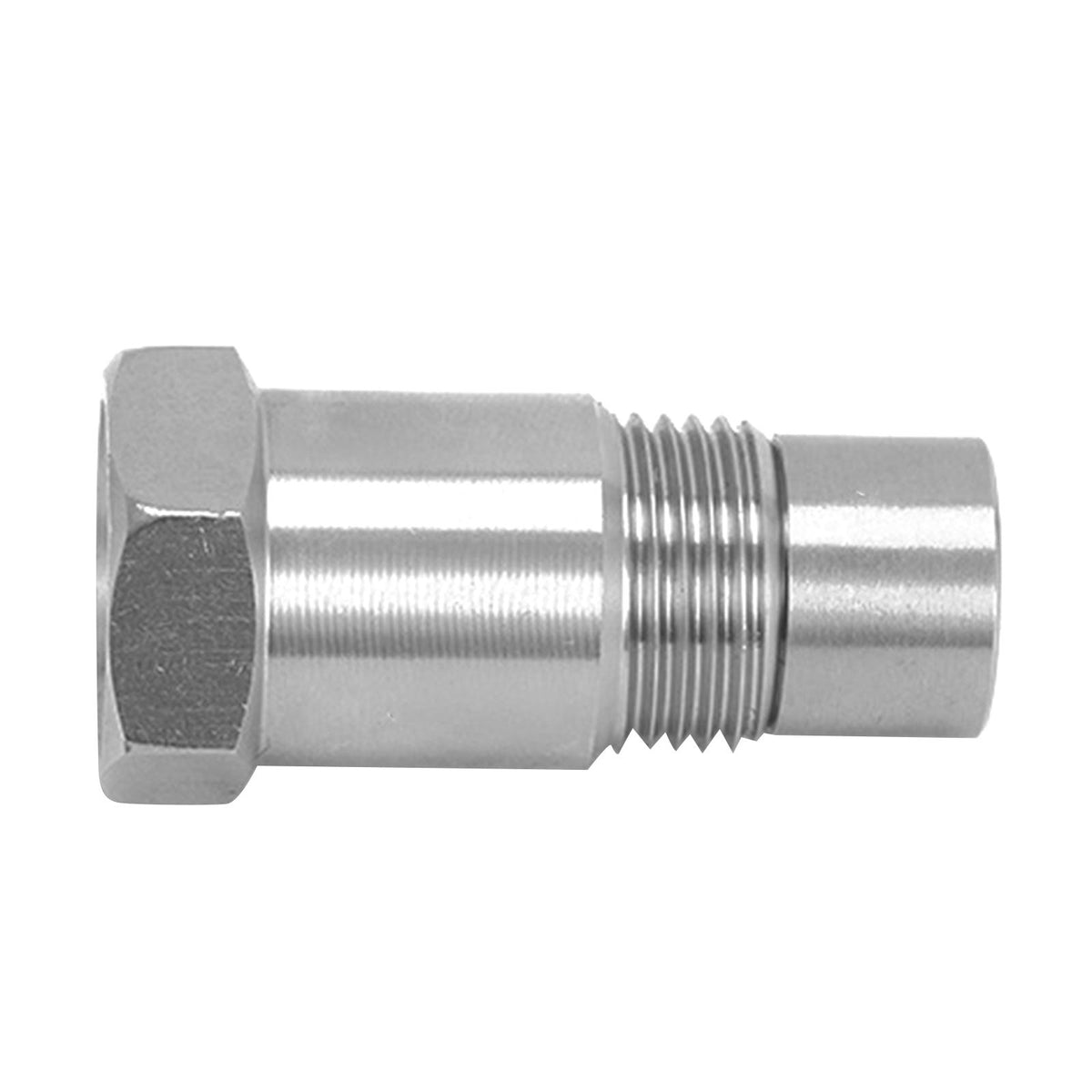 Maxbell Extension Pipe Fitting Thread M18x1.5mm Straight Oxygen Extender Metal Parts