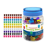 Counting Bears Montessori Patterning Grouping Counting Toys for Toddlers 100 bears