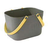 Maxbell Portable Shower Basket, Organizer Shower Basket for Kitchen College Bathroom Green