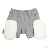 Maxbell 3Pcs Hip Fractures Protector Pant Support Shield Fall Prevention for Elderly