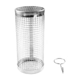 Maxbell Grill Basket Cage Portable Rolling Grilling Net for Gathering Campfire Party