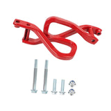 Maxbell Front Tow Hook 84280203 with Bolts Metal Part Car Tow Hook Ring for GMC red