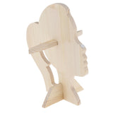 Maxbell Maxbell Brief Style Wood Sunglasses Eyeglass Rack Display Stand Desk Holder Female