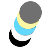 Maxbell Backdrops Reflective Round Background Boards for Food Tabletop Blog Pictures 52cm