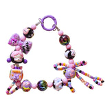 Maxbell Bag Pendant Doll Accessories Phone Charm with Beads for Kids Adults Children Style D