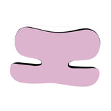Maxbell Beauty Sleep Pillow Breathable for Back and Side Sleepers Unique Memory Foam Violet Violet Blue