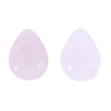 Maxbell Pair Ear Plug Ear Gauge Double Flared Body Jewelry 5mm Rose quartz - Aladdin Shoppers