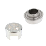 Maxbell Outdoor Travel Camping Cooking Alcohol Burner Spirit Stove Windshield Stand