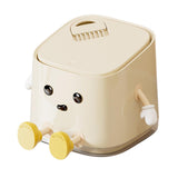 Maxbell Mini Desktop Trash Can Dustbin Small Trash Bin for Living Room Countertop RV sitting