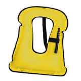 Maxbell Swim Vest Portable Inflatable Snorkel Vest for Swimming Wakeboarding Sailing