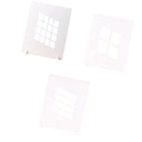 Maxbell 3Pcs Photography Props Light and Shadow Boards for Cosmetics Jewelry Make up Style B