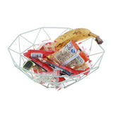 Maxbell 2 x Wire Fruit Basket Bowl Food Serving Dish Candy Biscuit Snack Bowl S+L - Aladdin Shoppers