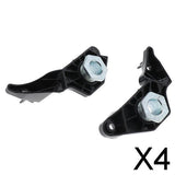 Maxbell 4x2pcs Car Headlight Mounting Bracket Kit for  5 Series E60 OEM 63126941478