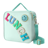 Maxbell Insulated Lunch Box Bag Food Delivery Bag Waterproof Portable Food Container Green