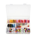 Maxbell Embroidery Thread String Kits with Box for Friendship Bracelet String Making