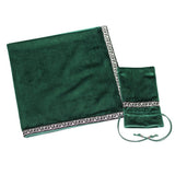 6Pieces Tarot Card Table Cloth Tapestry Board Game Divination Wicca Bag