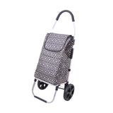 Maxbell Folding Trolley Cart with Removable Bag Hand Truck for Groceries Travel Home Lozenge