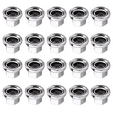 Maxbell 20x Track Nuts Bicycle Wheel BMX Fixie Axle Vintage Old School for Rear Hub