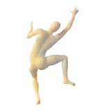 Climber Sculpture Wall Decor Simple Ornament for Apartment Balcony Farmhouse Right
