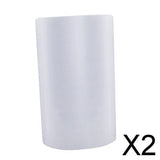 Maxbell 2xCar Door Panel Plate Paint Protection Films PVC Sticker Protector 15x300cm