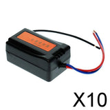 Maxbell 10xCar 12V Pre-wired Audio Power Noise Filter Ground Loop Isolator Suppressor