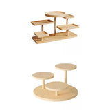 Maxbell 2 Wooden Multi Layer Display Rack Decor Wooden Display Riser