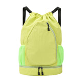 Maxbell Tennis Backpack Portable Badminton Racket Bag for Men Gym Outdoor Activities Green