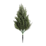 Maxbell Garden Artificial Plant Stake Reusable Fake Plants for Pathway Balcony Porch Single Color