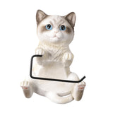 Maxbell Toilet Paper Roll Holder Funny Hotel Toilet Wall Mounted Toilet Paper Holder White