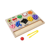 Maxbell Color Sorting Toy Clip Beads Montessori Toy for Gifts Boys Girls 3 Year Old+