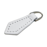 Maxbell PU Leather Zipper Pull Decorative Zipper Pull Tab for Zipper Repair Zip Pull White
