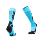 Maxbell Kids Ski Socks Thermal Winter Warm Wool Socks Soft Stockings Snowboard Socks Birght and Dark Blue