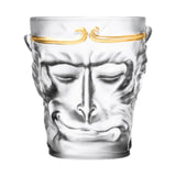 Maxbell Glass Beer Cup Wukong Frosted Small Clear Water Cup for Beverage Juice Milk