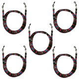 Maxbell Maxbell 5 Pieces Eye Glasses Neck Cord Strap Sports Sunglasses Chain Holder #02