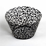 Maxbell 4x50 Pieces Cupcake Wrapper Wrap Case Wedding Birthday Liner Decoration