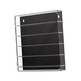 Maxbell 5 Tier Acrylic Display Box Cabinet Collectibles with Shelves Clear Organizer