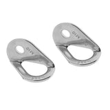Maxbell 2 Pieces 10mm 25KN Mountaineering Rock Climbing Caving Bolt Hanger Equipment Outdoor - Aladdin Shoppers
