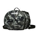 Maxbell Basketball Shoulder Bag Durable Oxford Fabric Portable Sports Ball Carry Bag Gray