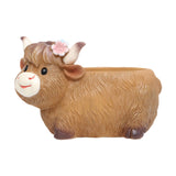 Maxbell Cute Animal Planter Decorative Craft Planter Pots for Outdoor Office Balcony B