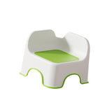 Maxbell Kids Small Stool Comfortable with Back Footstool for Bedroom Bedside Nursery Green