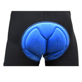 Maxbell Maxbell Men Bike Bicycle Cycling Riding Silicone Padded Shorts Pant Underwear L Blue