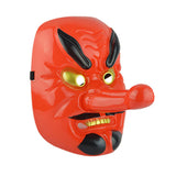 Maxbell Japanese Tengu Mask Novelty Costume Props for Halloween Dressing up Festival