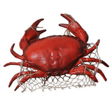 Maxbell Resin Artificial Crab Crawfish Sculpture Pendant Hanging Sign Big Crab