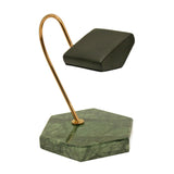 Maxbell Marble Watch Stand Watch Holder for Retail Countertop Personal Use Men Women Green