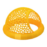 Maxbell Floating Betta Cave for Small Tropical Fishes Fishing Tank Accessory Guppies Yellow