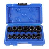 Maxbell Damaged Bolt Extractor Set Nut Extractor Set for Mechanical Engineering